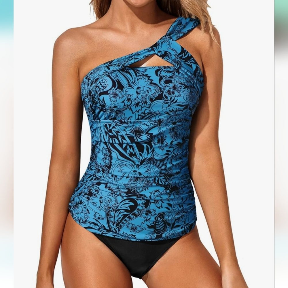 TEMPT ME PLUS SIZE 2 Piece Tankini Swimsuit